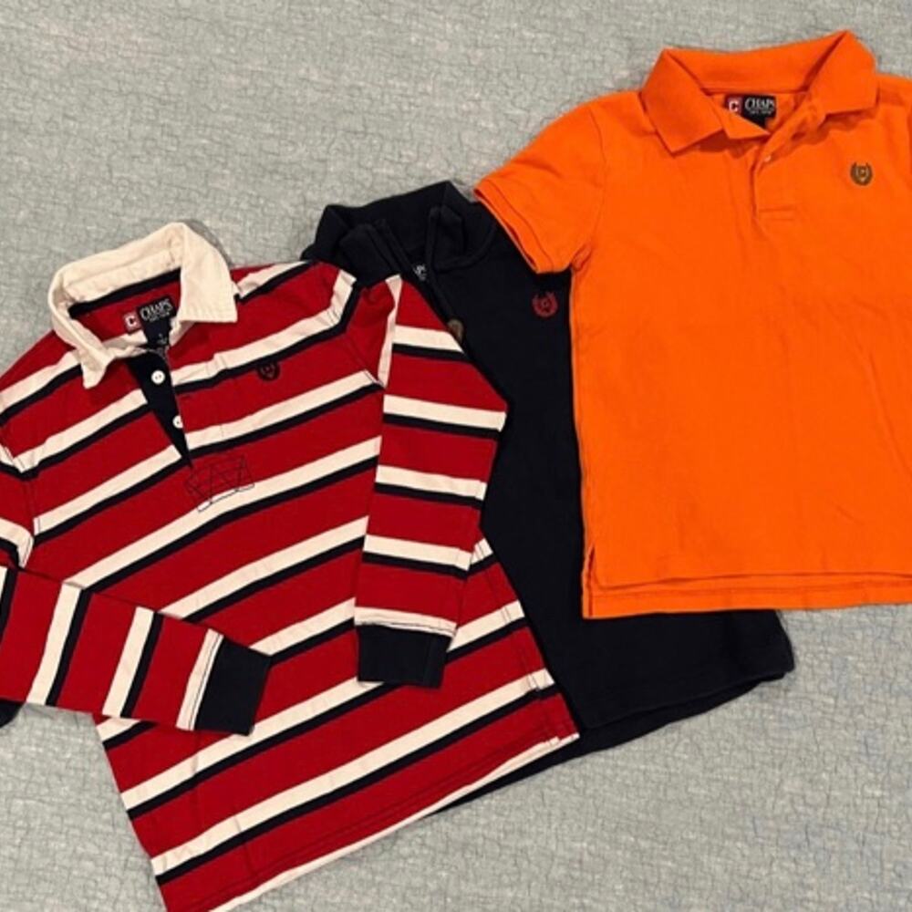 Boys Size 7 Chaps Shirt Bundle